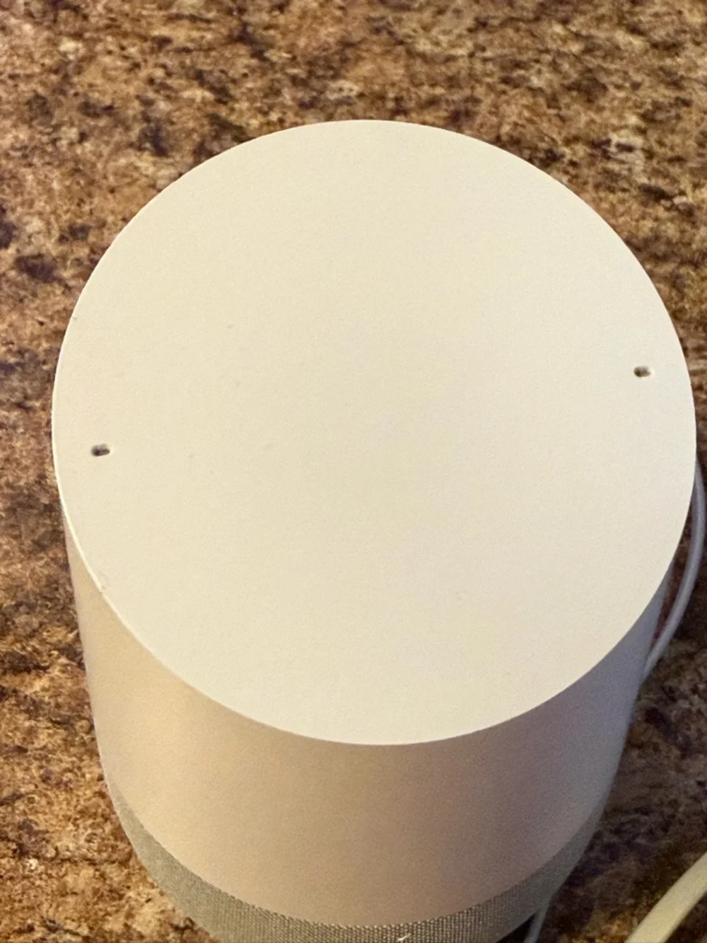google White Smart Home Voice Speaker